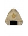Embroidered veil - brocade fabric (8)