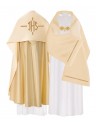 Liturgical veil IHS embroidered (24)