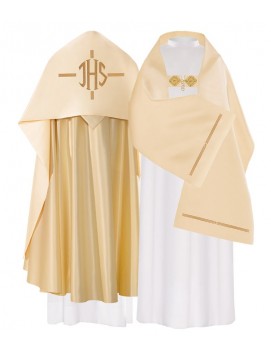 Liturgický závoj IHS vyšitý (24)