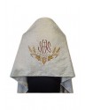 Embroidered veil - brocade fabric (12)
