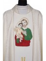 Chasuble embroidered image - Saint Joseph