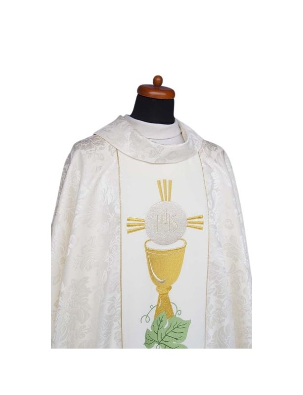 Embroidered chasuble for communion (11)
