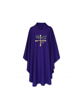Messgewand Gotisches Kreuz, Ohren - liturgische Farben (2)