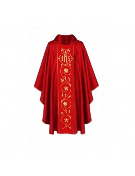 Gothic IHS chasuble (3)