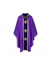 Chasuble Gothic cross - liturgical colors (8)