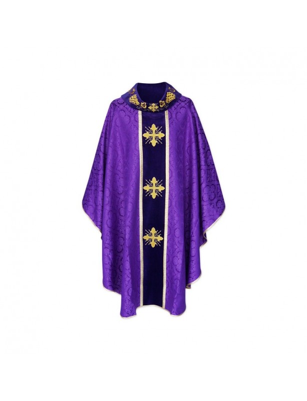 Ornat gotycki krzyż- kolory liturgiczne