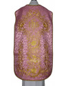 Roman chasuble pink embroidered IHS (69)