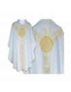 Semi Gothic IHS chasuble - liturgical colors (13)
