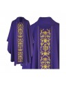 Gothic IHS chasuble - liturgical colors (18)