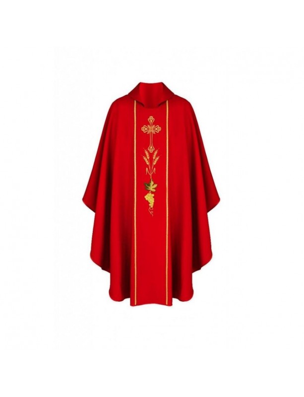 Chasuble Gothic Cross - liturgical colors (19)