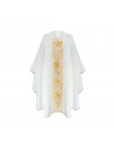 Gothic chasuble IHS georgette - liturgical colors (21)