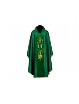 Chasuble richly embroidered damask (98A)