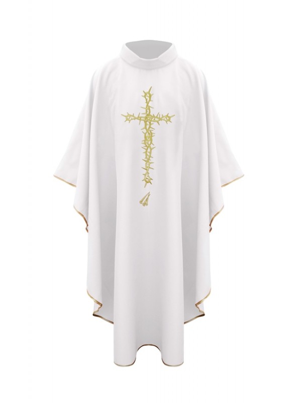 Casulla con cruz de espinas
