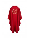 Chasuble with laurel wreath (red)
