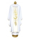 Chasuble with eucharistic symbols - colors