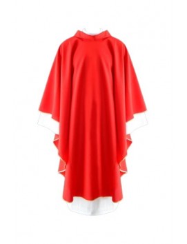 Red chasuble/concelebration