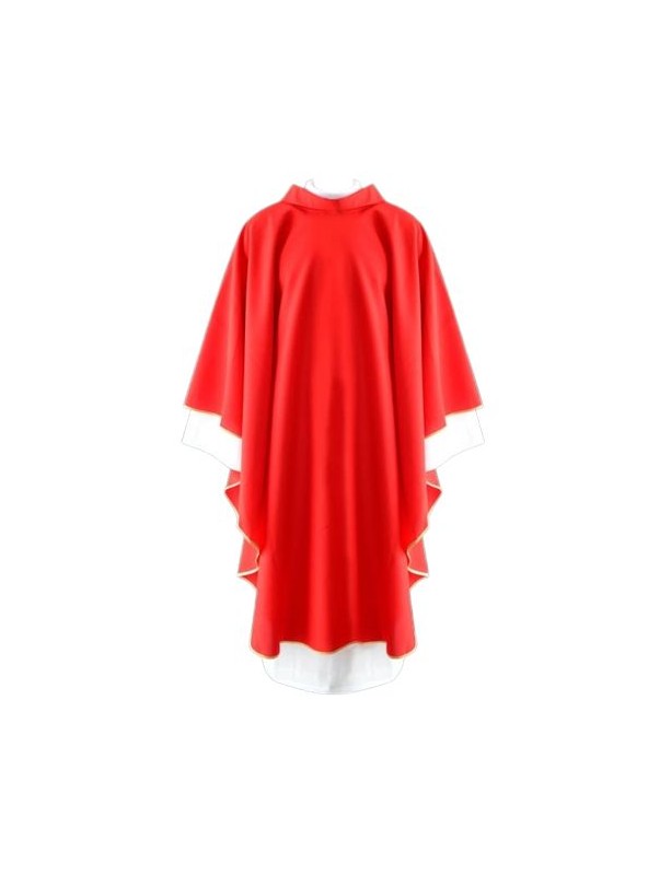 Red chasuble/concelebration