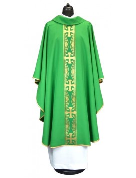 Cingul de casulă cu cruci - verde