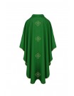 Chasuble with Eucharist embroidery - green