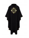 Chasuble avec symbole IHS - noir