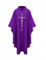 Chasuble cross of thorns - purple
