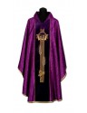 Chasuble of damask, belt velvet (002)