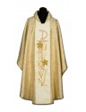 Gold chasuble, embroidered (018)