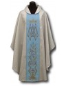 Marian chasuble silver (023)