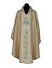 Marian chasuble gold
