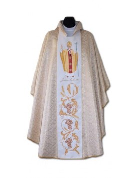 Chasuble Jean-Paul II - la figure complète