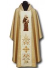 Embroidered chasuble of St. Anthony with lily