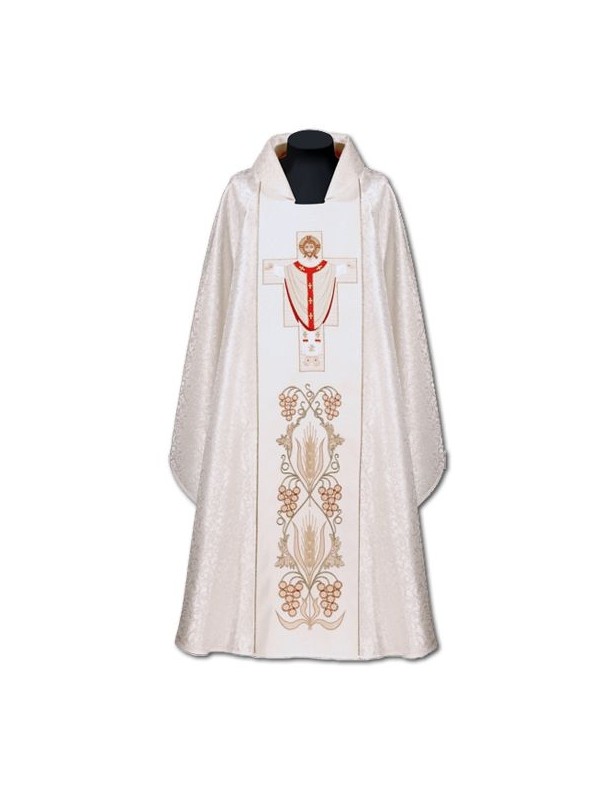 Kasel bestickt Christus der Hohepriester