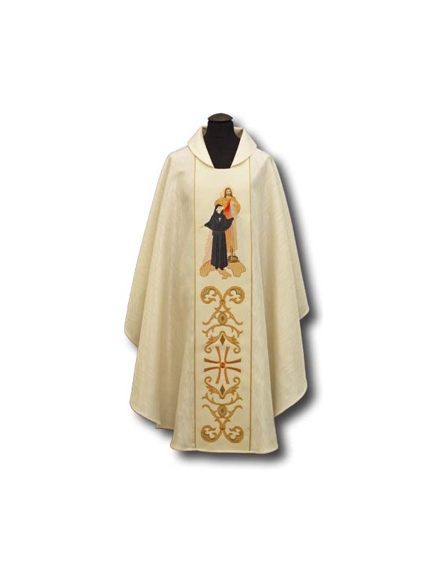 Messgewand der hl. Faustina und des barmherzigen Jesus