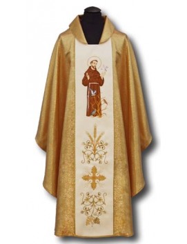 Casula bordada de São Francisco (2)