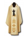 Embroidered chasuble of St. Faustina