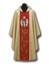 Embroidered chasuble of Fr. Jerzy Popieluszko