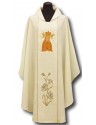 Chasuble brodée de Notre-Dame de Lichen