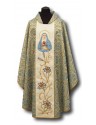 Chasuble embroidered MB of Sorrows