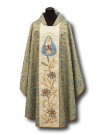 Chasuble embroidered MB of Sorrows