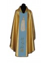 Chasuble embroidered with MB Fatima