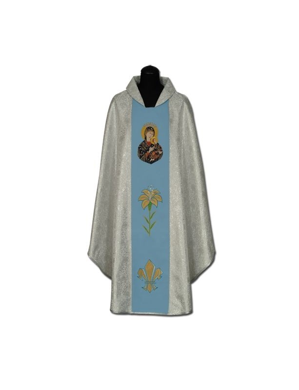 Embroidered chasuble of Our Lady of Perpetual Help (1)