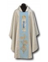 Chasuble with image of Our Lady of Lourdes