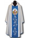 Casulla de Nuestra Señora de la Siembra - icono pintado