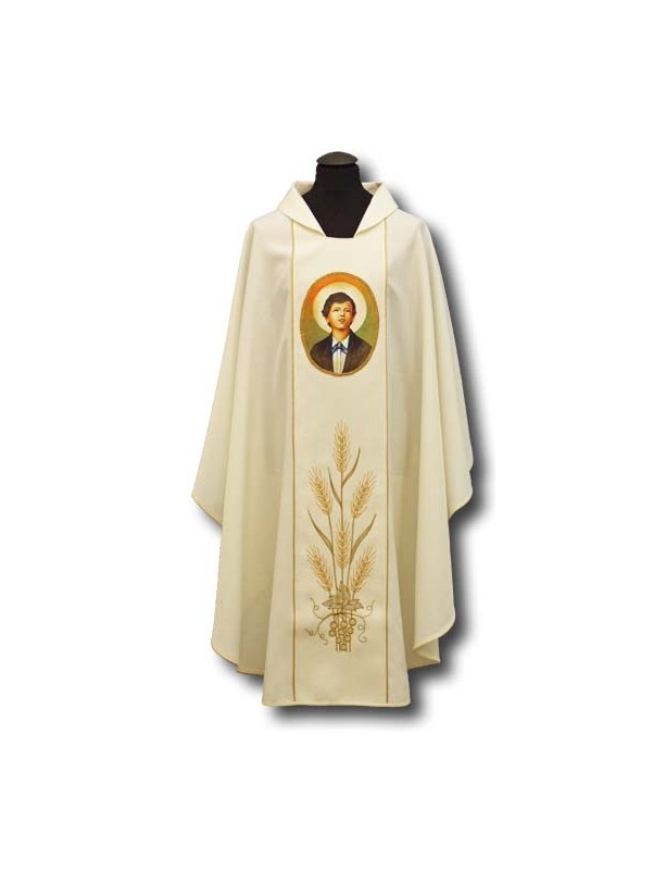 Chasuble of St. Dominic - painted icon