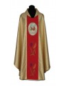 Embroidered chasuble of St. Peter and St. Paul - painted icon