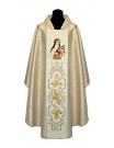 St. Teresa of the Child Jesus embroidered chasuble