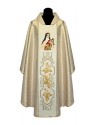 St. Teresa of the Child Jesus embroidered chasuble