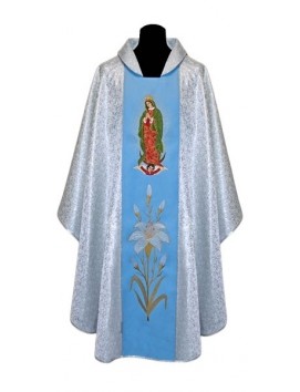 Casula bordada com MB de Guadalupe