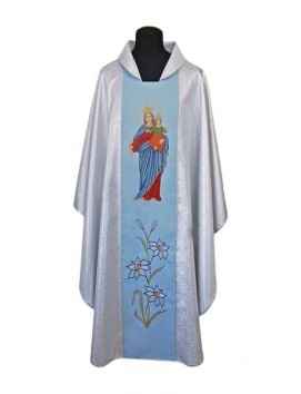 Embroidered chasuble Mother of God (2)