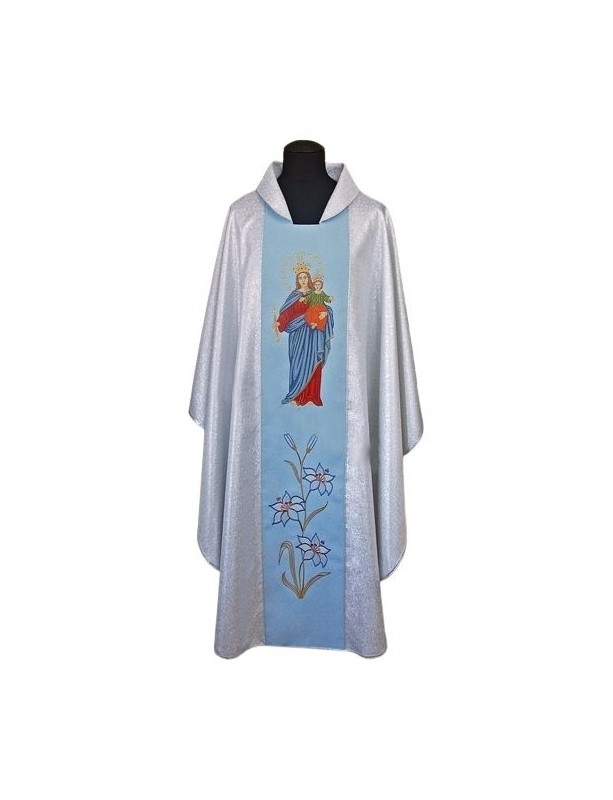 Gesticktes Messgewand Mutter Gottes